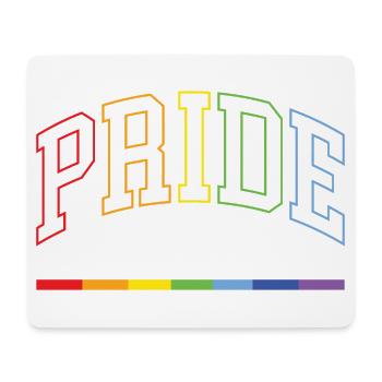Stolz. Liebe ist Liebe - Mousepad (Querformat) - Weiß - Vorne