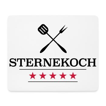 funny gifts for the chef - Mouse Pad (horizontal) - white - Front
