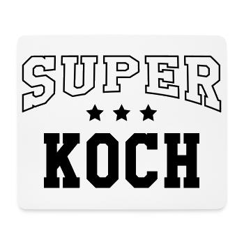 Super cook - Mouse Pad (horizontal) - white - Front