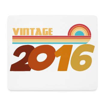 10 Years 2016 Rock Style T-Shirt - Mouse Pad (horizontal) - white - Front