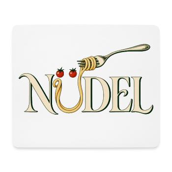 Nudelwort - Mousepad (Querformat) - Weiß - Vorne