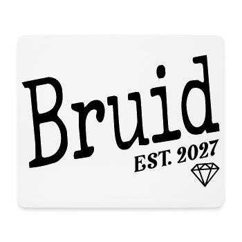 Niederländische Braut 2027 - Mousepad (Querformat) - Weiß - Vorne