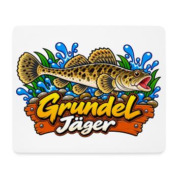 Grundeljäger Goby Hunter - Mousepad (Querformat) - Weiß - Vorne