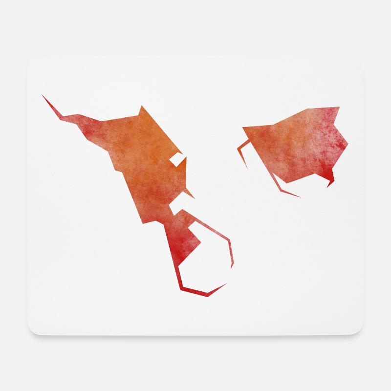 helgoland - Mousepad (Querformat) - Weiß