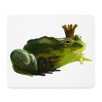 frog Prince - Mouse Pad (horizontal) - white - Front
