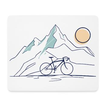 Mountain Ride - Mouse Pad (horizontal) - white - Front
