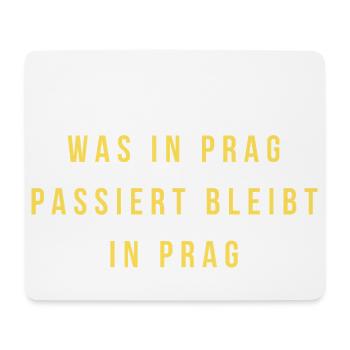 Prag Geheimnisregel - Mousepad (Querformat) - Weiß - Vorne