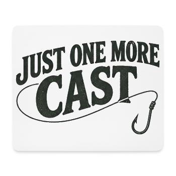Nur noch ein Cast - Mousepad (Querformat) - Weiß - Vorne