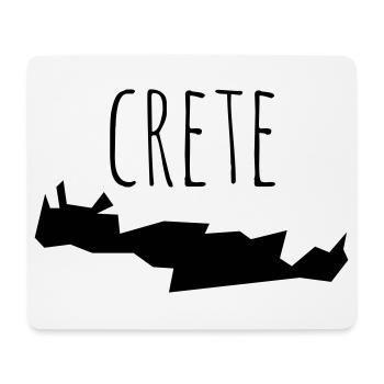 crete - Mousepad (Querformat) - Weiß - Vorne