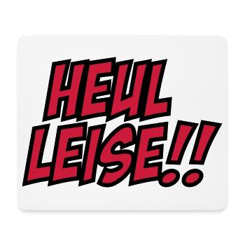 2541614 15941876 heulleise3 - Mousepad (Querformat) - Weiß - Vorne