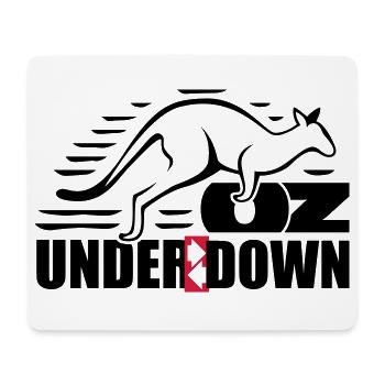 Down under - Mouse Pad (horizontal) - white - Front