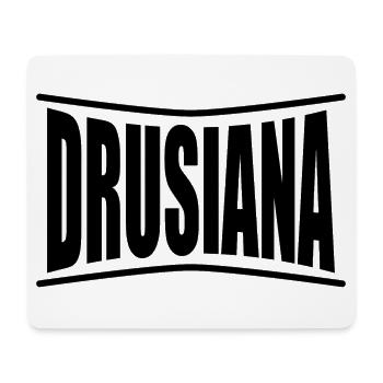 Idée cadeau t-shirt Drusiana - Tapis de souris (format paysage) - blanc - Devant