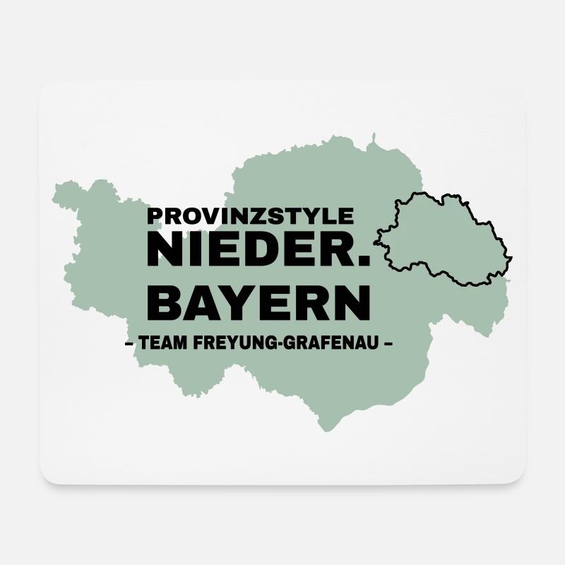 Lower Bavaria | FREYUNG-GRAFENAU - Mouse Pad (horizontal) - white