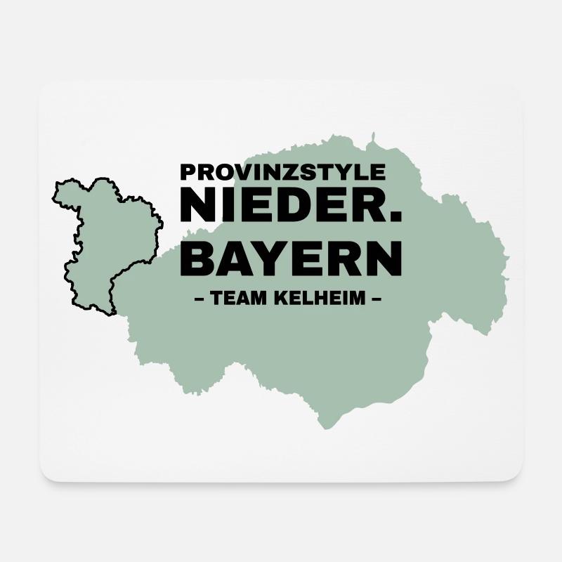 Lower Bavaria | KELHEIM - Mouse Pad (horizontal) - white