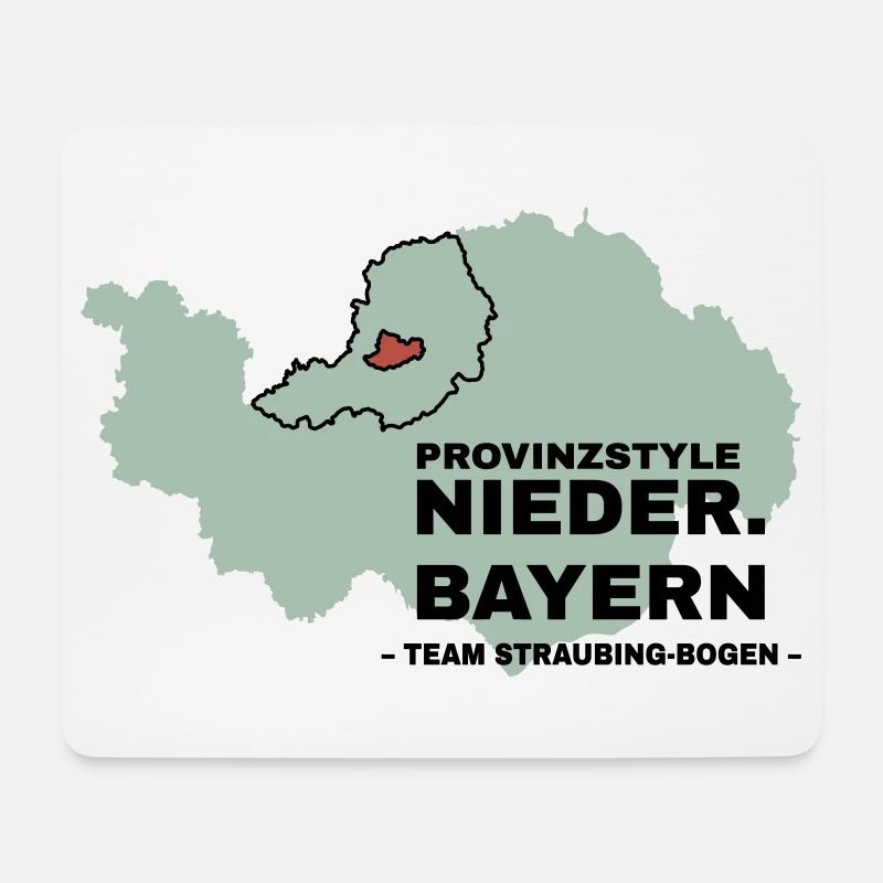 Lower Bavaria | STRAUBING ARCH - Mouse Pad (horizontal) - white