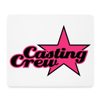 Casting Crew | Star | Stern - Tapis de souris (format paysage) - blanc - Devant