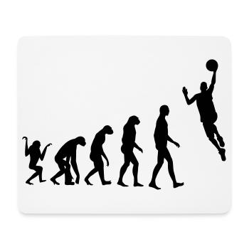 Basketball - Basket Ball - Game - Sport - Player - Mousepad (Querformat) - Weiß - Vorne