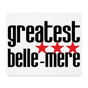 Beste Schwiegermutter der Welt - Mousepad (Querformat) - Weiß - Vorne