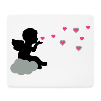 love angel - Mouse Pad (horizontal) - white - Front