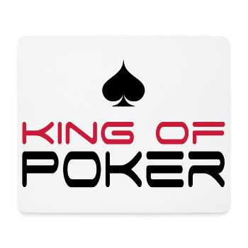 poker - Tapis de souris (format paysage) - blanc - Devant