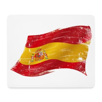 Bandera España ✅ Spanish Flag ✔ - Mouse Pad (horizontal) - white - Front