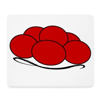 Bollenhut Schwarzwald Sweater Freiburger CityShirt - Mousepad (Querformat) - Weiß - Vorne