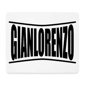 t-shirt Gianlorenzo t-shirt gift idea - Mouse Pad (horizontal) - white - Front