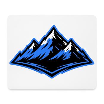 Mountains Symbol Alps - Mouse Pad (horizontal) - white - Front