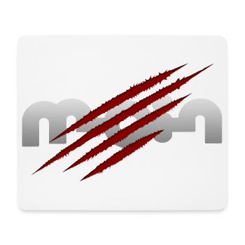 Moin - Mousepad (Querformat) - Weiß - Vorne