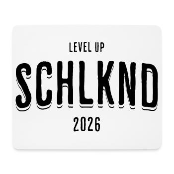 Écolier 2026 SCHLKND - Tapis de souris (format paysage) - blanc - Devant