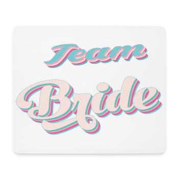 Team de la mariée team bride evjf - Tapis de souris (format paysage) - blanc - Devant