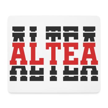Altea t-shirt t-shirt gift idea stacked text - Mouse Pad (horizontal) - white - Front