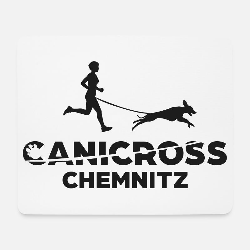 logo-canicrosschemnitz - Mouse Pad (horizontal) - white