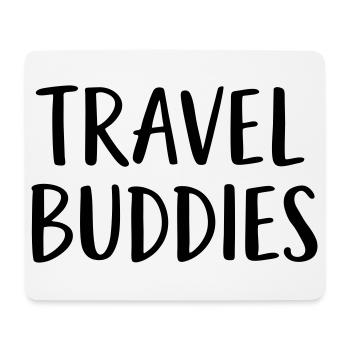 Compagnons de voyage - Tapis de souris (format paysage) - blanc - Devant