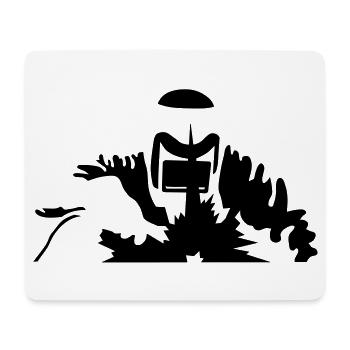 welder - Mouse Pad (horizontal) - white - Front