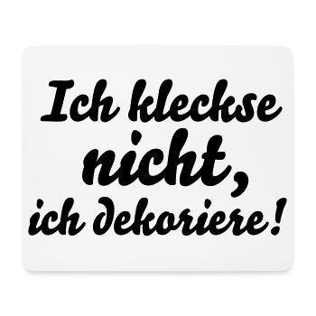 baby humor spruch - Mousepad (Querformat) - Weiß - Vorne