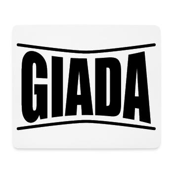 T-Shirt Giada T-Shirt Geschenkidee - Mousepad (Querformat) - Weiß - Vorne