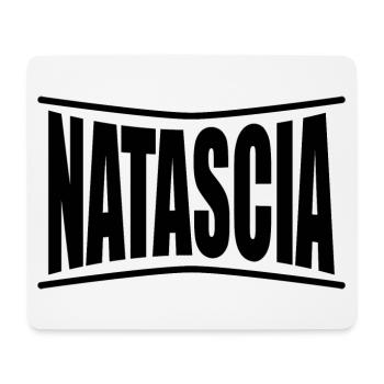 T-Shirt Natascia T-Shirt Geschenkidee - Mousepad (Querformat) - Weiß - Vorne