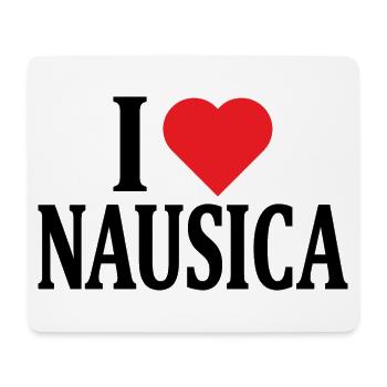 t-shirt name I love Nausica t-shirt geschenkidee - Mousepad (Querformat) - Weiß - Vorne