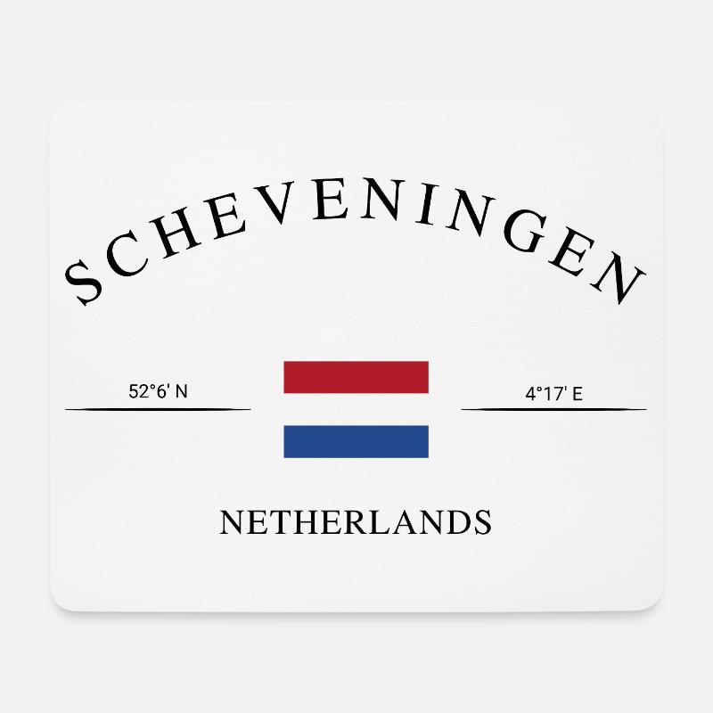Scheveningen Niederlande Urlaub Souvenir Geschenk - Mousepad (Querformat) - Weiß
