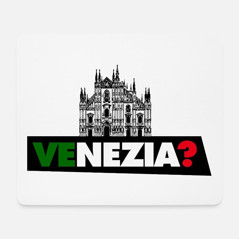 Venedig? - Mousepad (Querformat) - Weiß