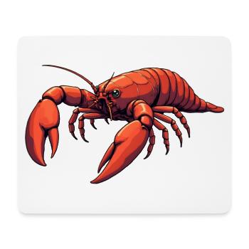 Lobster - Mouse Pad (horizontal) - white - Front