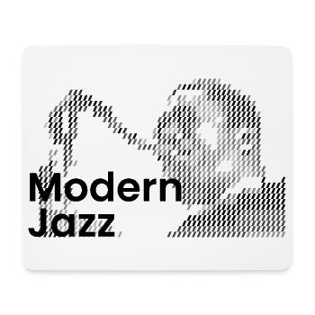 Modern Jazz Icon - Mouse Pad (horizontal) - white - Front