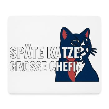 Geschenk zur Adoption einer älteren Katze - Mousepad (Querformat) - Weiß - Vorne