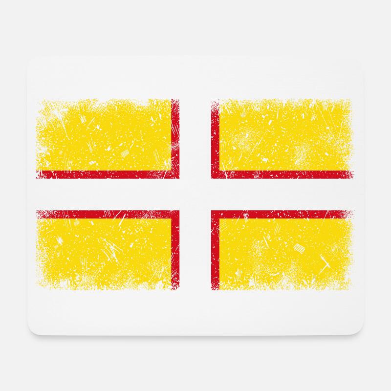 Dorset - Mousepad (Querformat) - Weiß