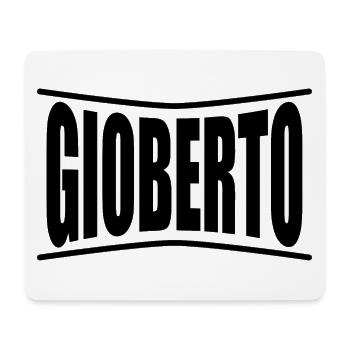 Gioberto t-shirt t-shirt gift idea - Mouse Pad (horizontal) - white - Front