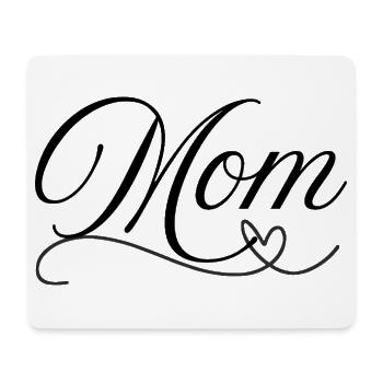 Mama - Mousepad (Querformat) - Weiß - Vorne