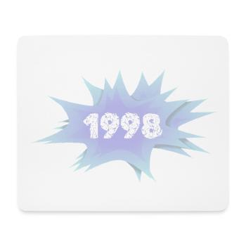 1998 - Mousepad (Querformat) - Weiß - Vorne