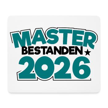 Master 2026 Graduation Graduation - Mouse Pad (horizontal) - white - Front