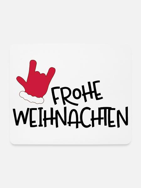 Weihnachten - Mousepad (Querformat) - Weiß